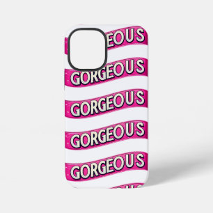 Coque iPhone 12 Mini Mots de la fête des mères "Gorgeous"