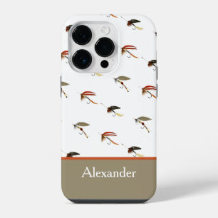 Coque Pour iPhone 14 Plus Mouches de pêche à la truite au lancer Mouches des