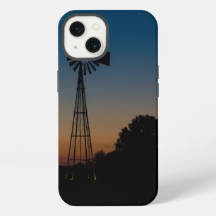 Etui iPhone 13 Moulin à vent du coucher de soleil d'Ozark
