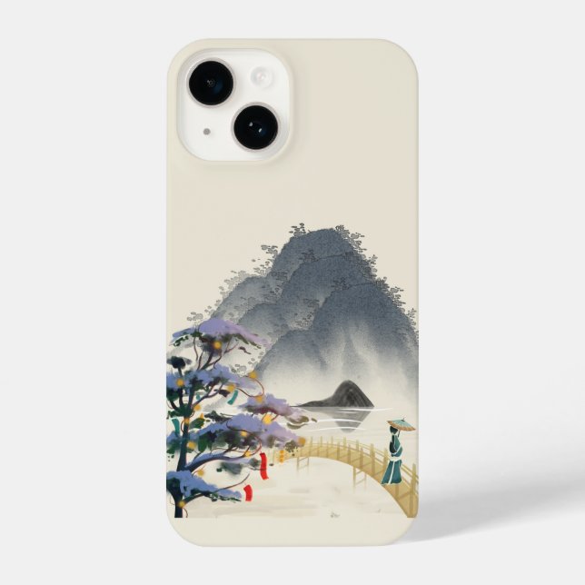 Coque iPhone Mountains phone case  (Verso)