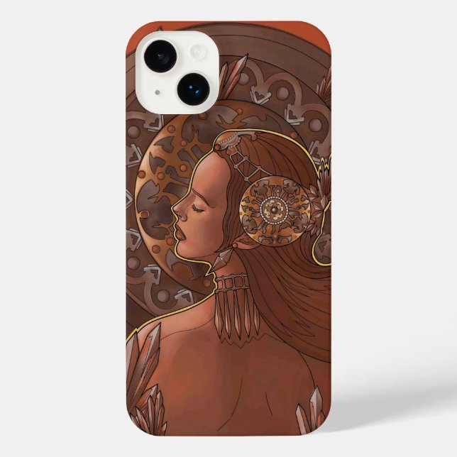 Coque iPhone Muse mécanique (Verso)