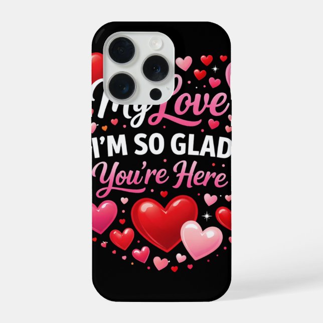 Coque iPhone My Love - Heart (Verso)