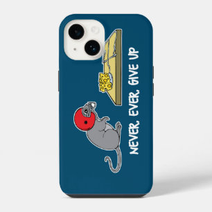 Coque Pour iPhone 14 N'abandonne jamais