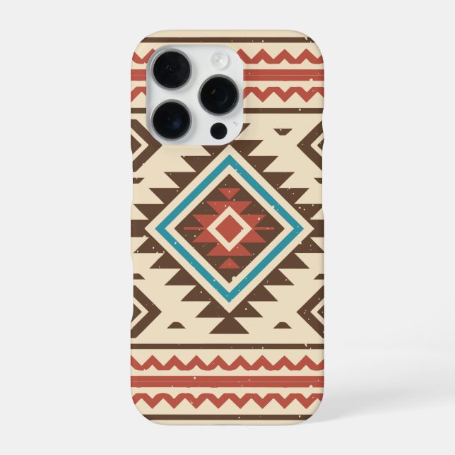 Coque iPhone Native American Art (Verso)