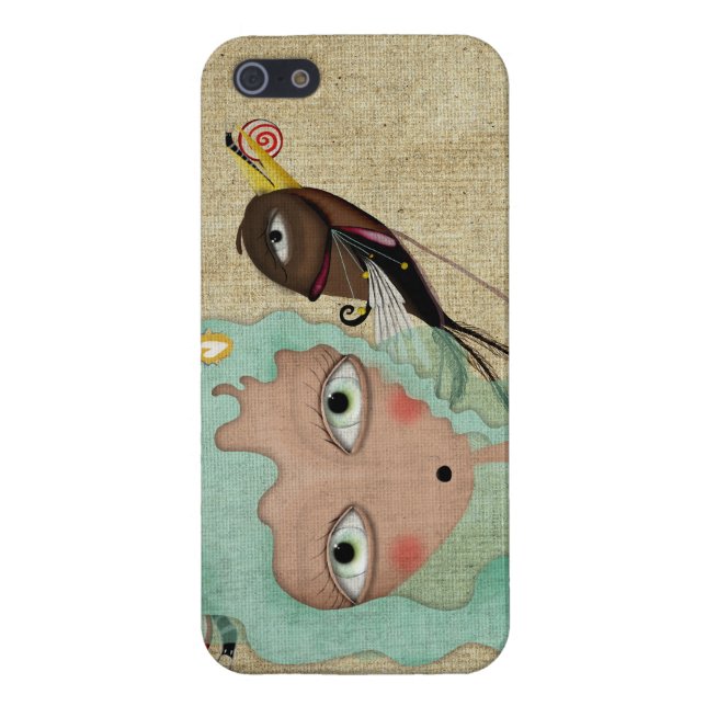 Coque iPhone Ne me rend pas triste (Dos)