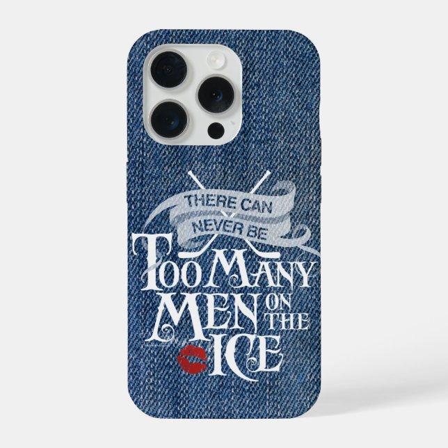 Coque iPhone Never Too Many Men (Verso)