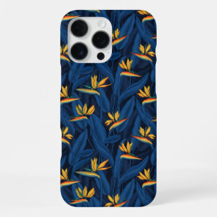 Coque iPhone 16 Pro Max Night bird of Paradise garden 2
