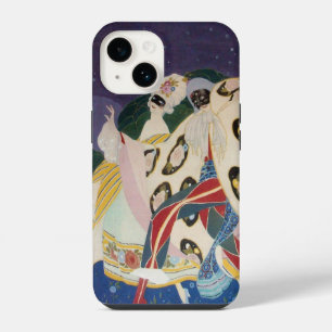 Coque Pour iPhone 14 NOCTURNE AVEC MASQUES / Mascarade Vénitienne
