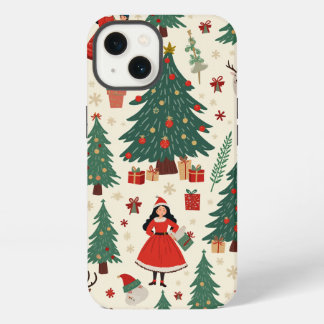 Etui iPhone 13 Noël