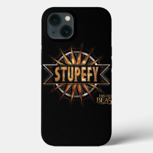 Etui iPhone 13 Noir & Or Stupefy Spell Graphisme
