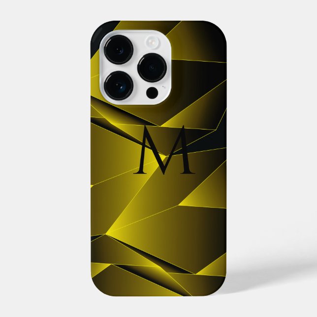 Coque iPhone Nom modèle initial Téléphone boîtier élégant desig (Verso)