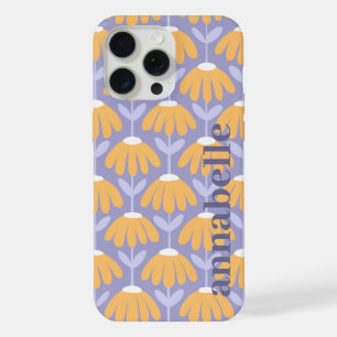 Nom Monogramme Latéral Heather Floral Vintage
