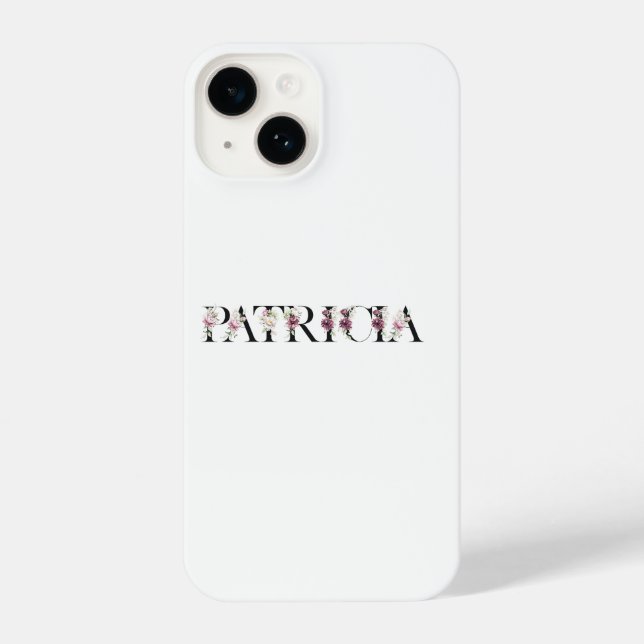 Coque iPhone Nom Patricia (Verso)