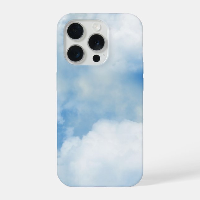 Coque iPhone Nuages Moutonneux (Verso)
