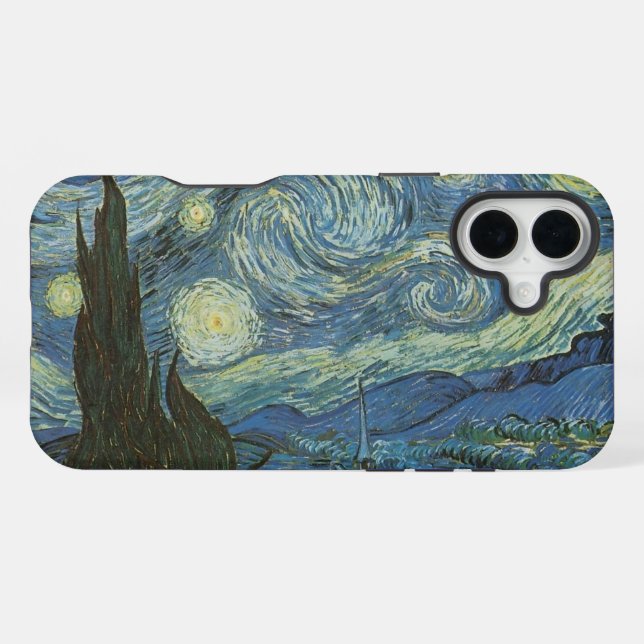 Coque iPhone Nuit étoilée (Verso Horizontal)