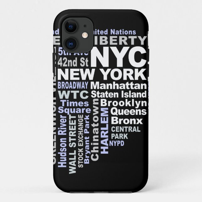 Coque iphone NYC-Mate (Dos)