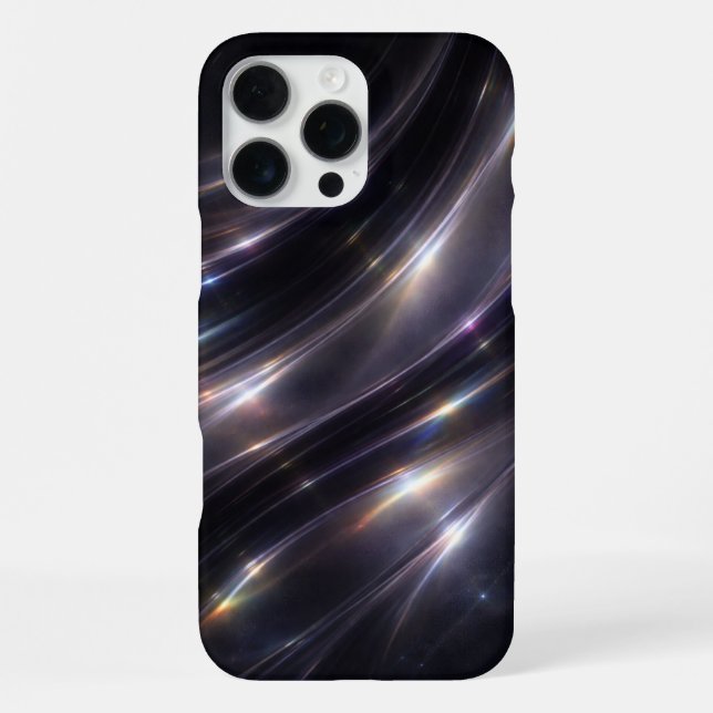 Coque iPhone Obsidian Prism Holographic Gradient Phone Case (Verso)