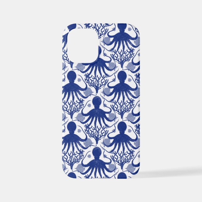 Coque iPhone Octopus (light background) (Verso)