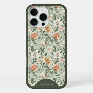 Coque iPhone 16 Pro Max Of Orange Roses and Tiger Lilies,