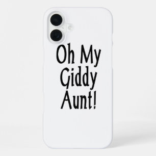 Coque iPhone 16 Plus Oh Ma Tante Giddy !