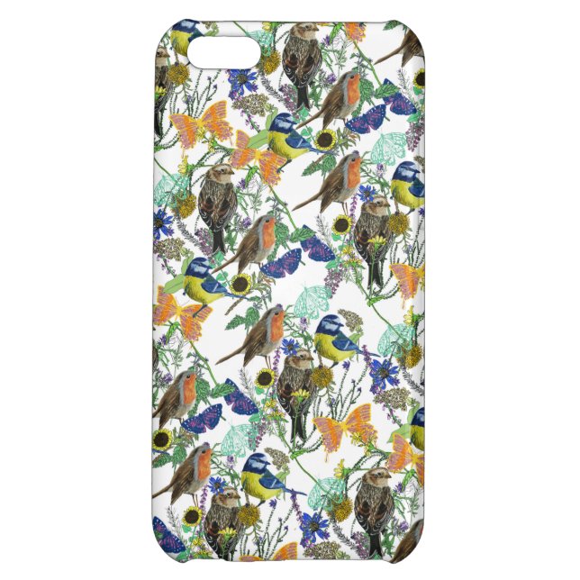 Coque iPhone oiseaux (Dos)