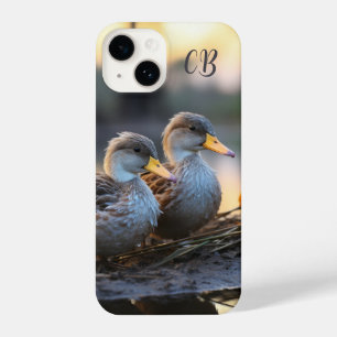 Coque Pour iPhone 14 Oiseaux Canards Oiseaux Faune Nature Art animal