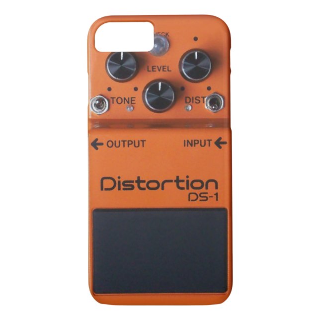 Coque iphone orange de pédale de déformation de (Dos)