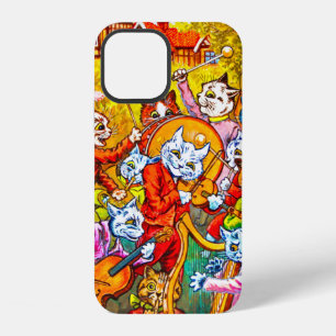 Coque iPhone 12 Orchestre musical de chats