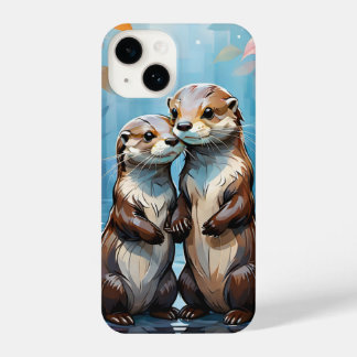 Coque Pour iPhone 14 Otter