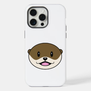 Otter souriant mignon