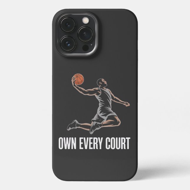 Coque iPhone Own Every Court Sports Mixed (Verso)