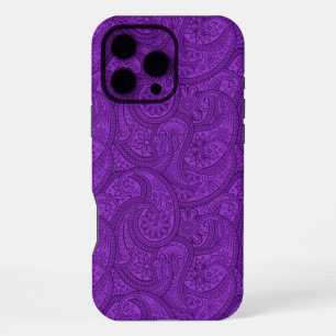 Coque iPhone 16 Pro Max Paisley Violet