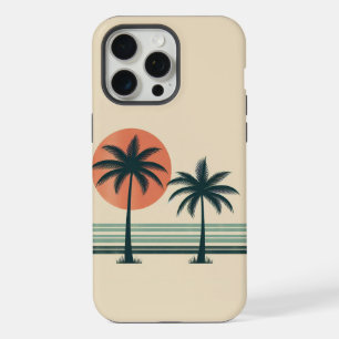 Palmier tropical rétro/vintage