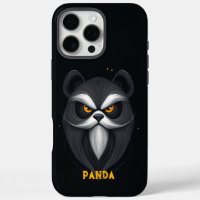 Panda noir en colère