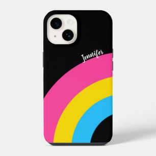 Coque Pour iPhone 14 Pansexual Fide Rainbow Flag Plutôt Personnalisé