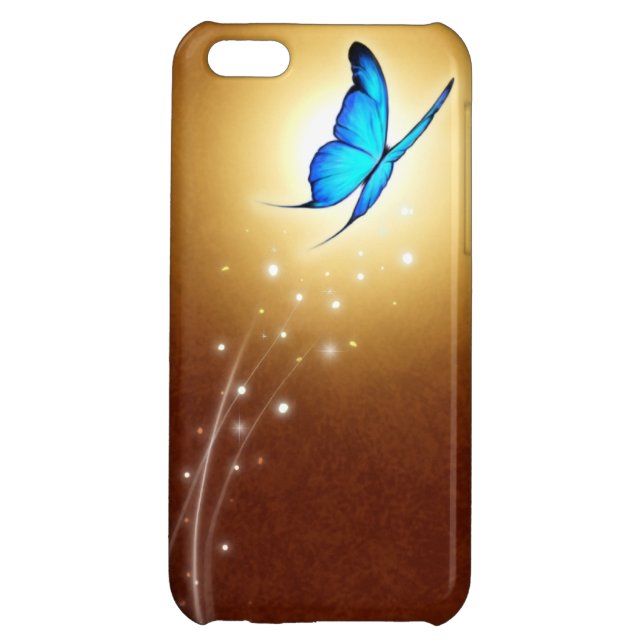 Coque iPhone Papillon (Dos)