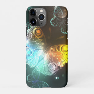 Coque iPhone 11Pro Papillon lumineux et papillons de nuit