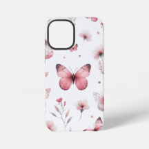 Papillons roses