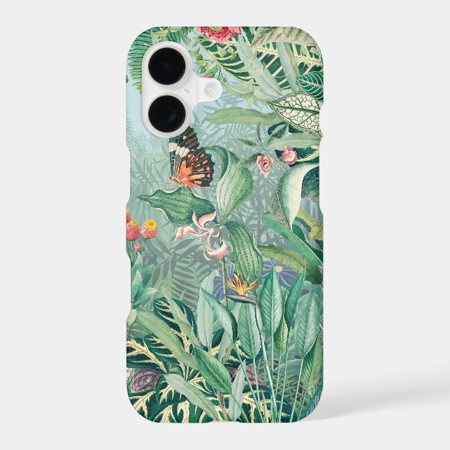 Coque iPhone Paradis tropical (Verso)