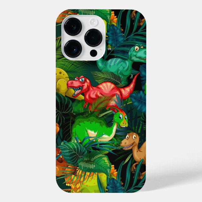Coque iPhone Parc Dinosaur (Verso)