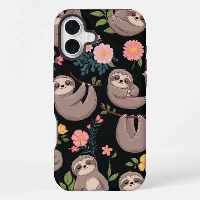 Coque iPhone Parcelles de sommeil et rêves floraux (Verso)