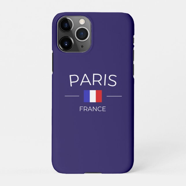 Coque iPhone paris en France (Dos)