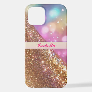Coque iPhone 12 Parties scintillant Opal Collection Holographique 