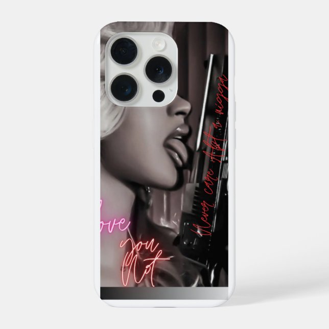 Coque iPhone Pas d'amour (Verso)