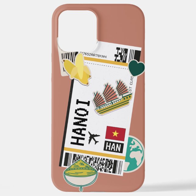 COQUE iPhone PASS HANOI VIETNAM (Verso)