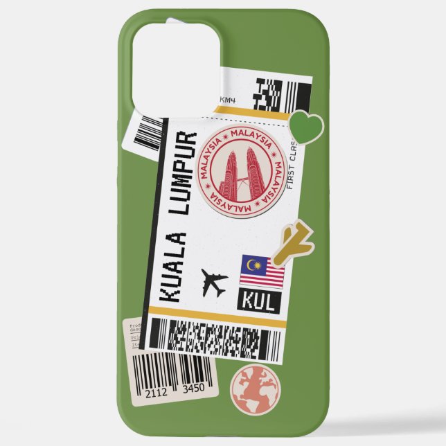 COQUE iPhone PASS KUALA LUMPUR MALAYSIA (Verso)