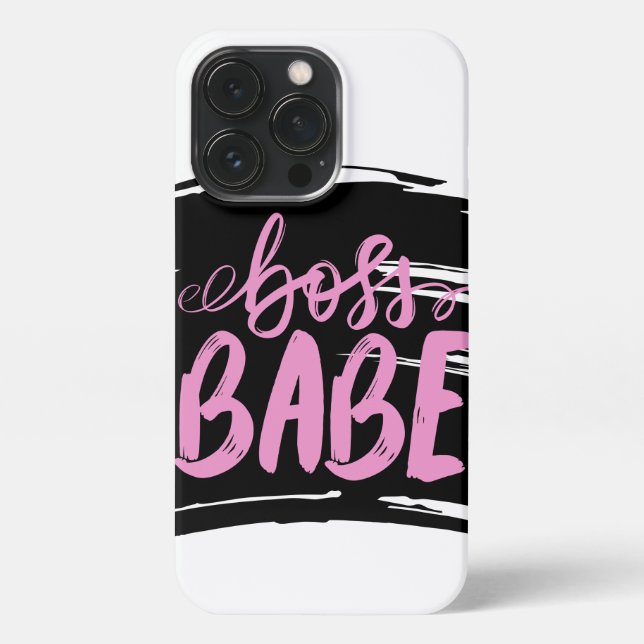 Coque iPhone Patron Babe (Verso)