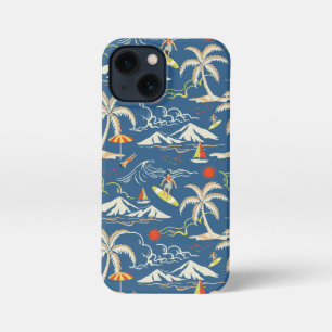 Etui iPhone 13 Mini Patters tropicaux
