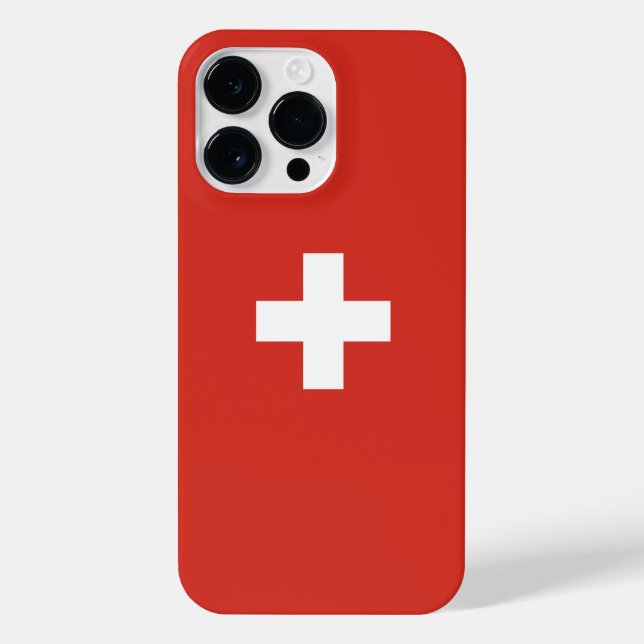 Coque iPhone pavillon suisse (Verso)