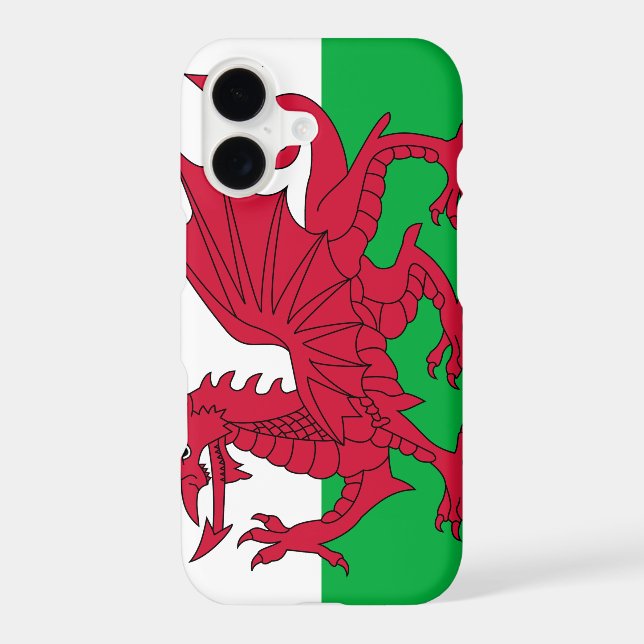 Coque iPhone Pays de Galles (Verso)